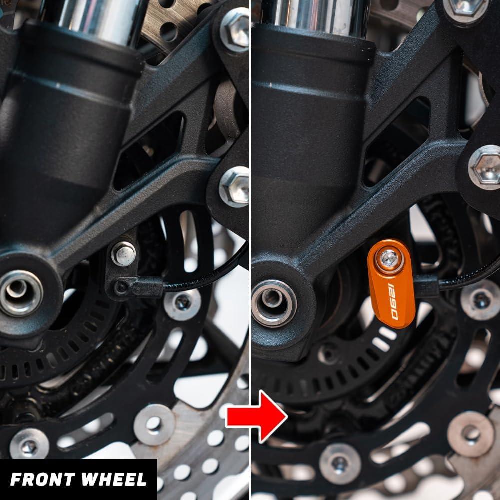 Для KTM 1290 890 390 690 Duke Super Adventure S R ADV 690 SMC-R RC390 Мотоцикла Переднее Заднее Колесо Датчик ABS Защитная Крышка