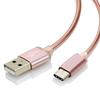 Câble USB Type C - Métal - 1M - Compatible smartphones - Élégant - Robuste