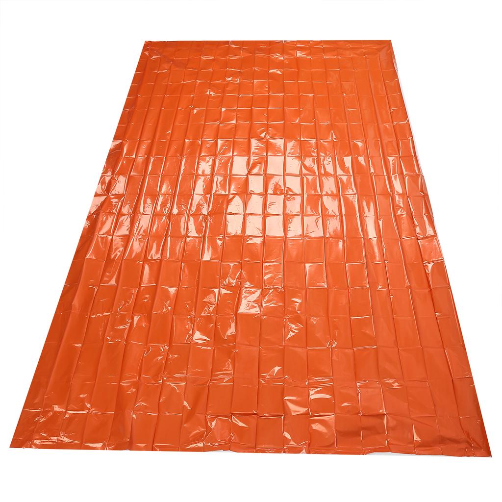 Аварийное одеяло, светоотражающее оранжевое аварийное одеяло для выживания в походе на открытом воздухе