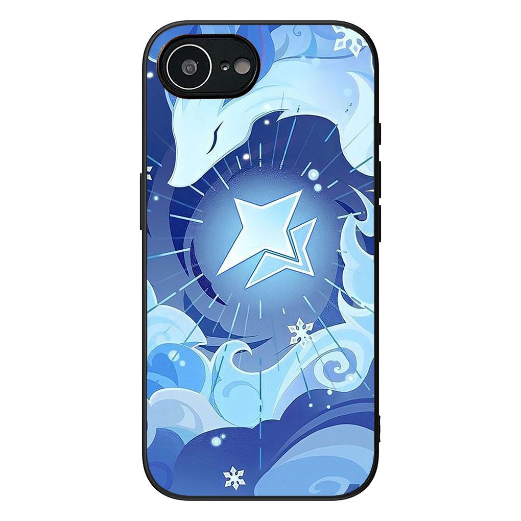 Мягкий чехол для телефона Apple iPhone 17 16 14 15 Pro Max Plus 15+ 16E XR ProMax Air Case Гань Юй Геншин ГаньЮ Импакт Чехол