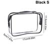 Transparent Cosmetic Bag Pvc Women Zipper Clear Makeup Bags Beauty Case Travel Make Up Organizer Storage Bath Toiletry Wash Bag