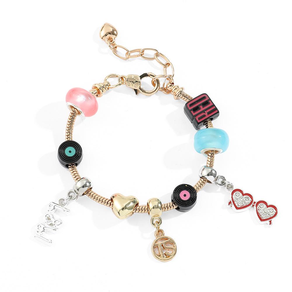 Taylor Swift Theme bracelet, Multi-Color, Fan Gift