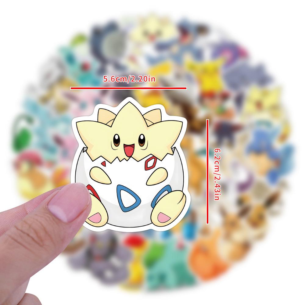 50/200 Pokémon Pikachu Pokémon Pokémon Pokémon Graffiti Stickers