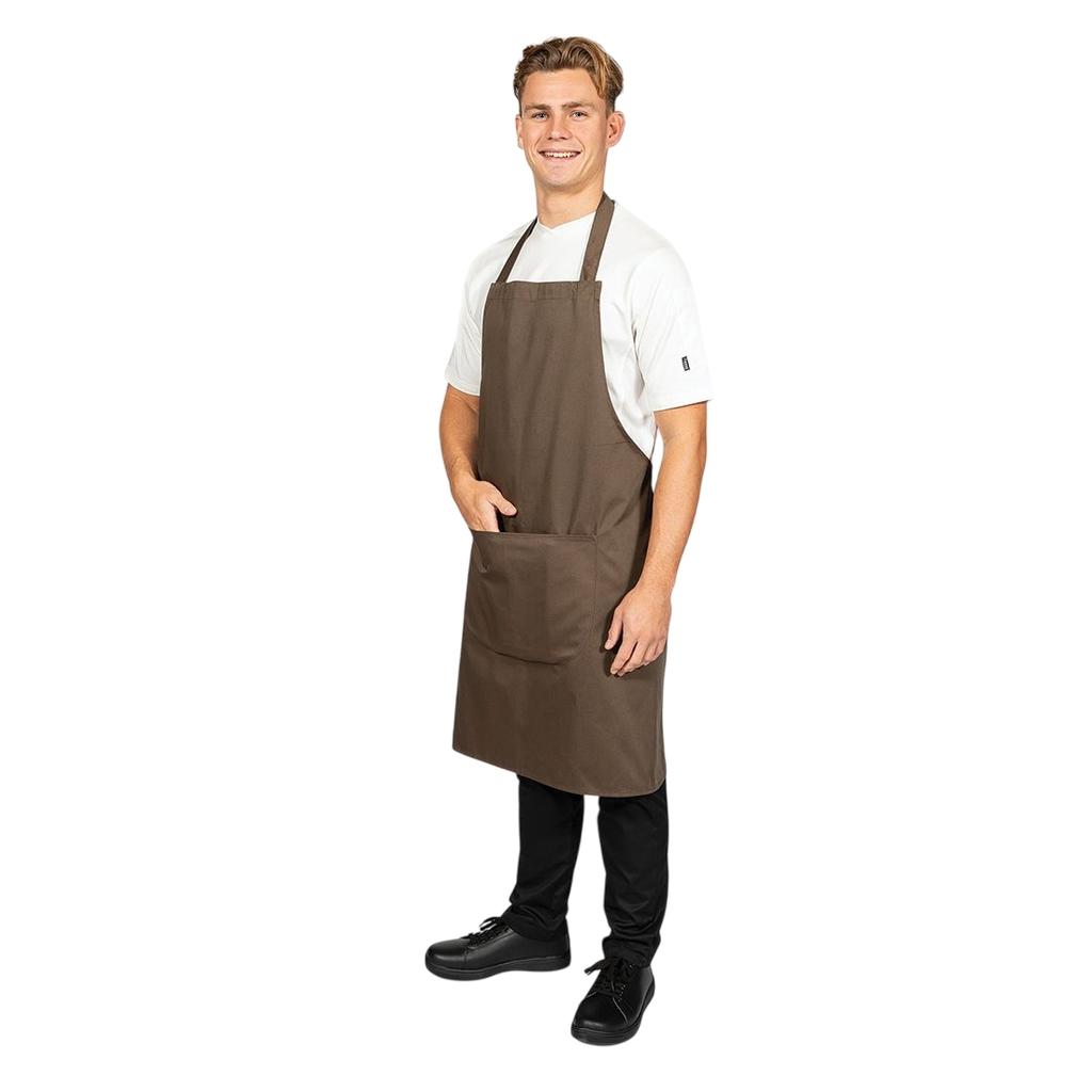 Dennys Adjustable Halter Bib Apron