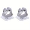2PCS Mop Storage Storage Rack Bathroom Suction Hanging Pipe Traceless Mop Clip Broom Hanger Wall-Mounted Waterproof Mop Rack