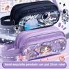 Transparent Pen Bag Waterproof Stationery Bag Large Capacity Pencil Box  School Supplies