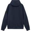 STONE ISLAND FW24 Куртка из софтшелла ветрозащитная водонепроницаемая дышащая с капюшоном на молнии флисовая куртка унисекс темно-синяя 8115Q0322-V0020
