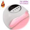 320W 10S Quick Dry Nail Gel Polish Home Salon Nail Dryer Lamp Automatic Infrared Sensor Manicure Device UV LED Nail Lamp