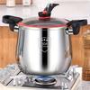 304 Stainless Steel Pressure Cooker Food Grade Fast Cooking Pot With Lid Non Stick Induction Gas Safe Dishwasher Home Restaurant