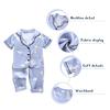 Summer Baby Clothes Kids Girls Boys Pajamas Giraffe Sleepwear 