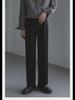 Korean-Style Loose Wide-Leg Men's Suit Pants - Trendy, Handsome, High-Grade Straight Trousers