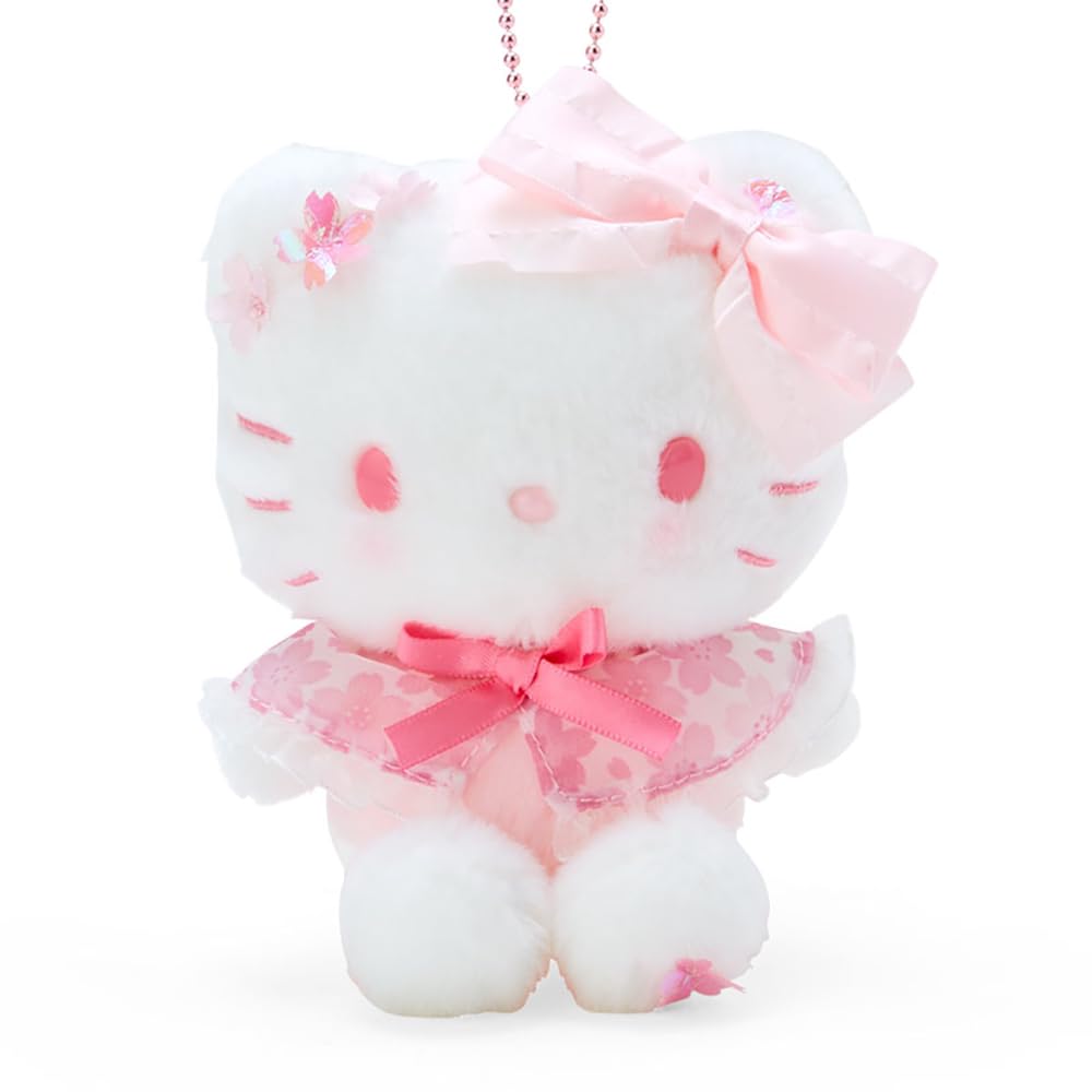 Sanrio Sanrio Sakura Design Series Mascot Holder Hello Kitty Hello Kitty xx Персонаж 440159 SANRIO (САНРИО) 11,4 11,1 7,5 см