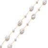 1 Meter Stainless Steel Heart Oval Beads Artificial Pearl Chains for DIT Jewelry Making Exquisite Necklace Bracelet Supplies