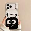 Чехол для iPhone 17 с мультяшным угольным шаром и овечьей кожей: Совместимо с Apple 16 Pro/15/14/13/12