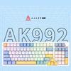 Ajazz AK992 92-keys Hot-swappable OEM PBT Keycaps Three-mode RGB Backlight Switch Mechanical Keyboard