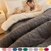 Thickened Lamb Plush Blanket Plush Fleece Plaids for Bed Sofa Warm Mantas Throw Blankets Coral Velet Quilt Home Textile