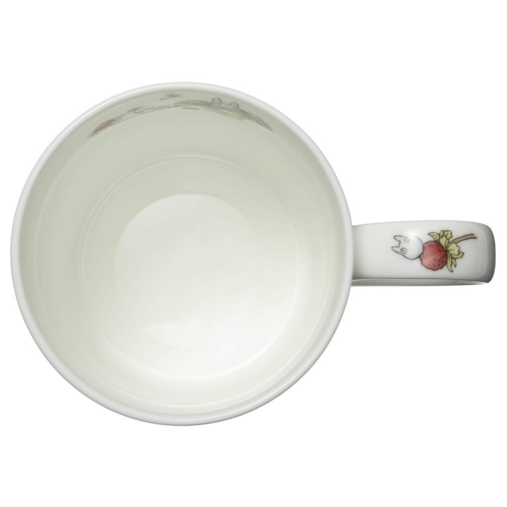 Кружка Noritake 400 мл Мой сосед Тоторо Змея Клубничное издание Подходит для микроволновой печи 1 шт. Костяной фарфор T97265/4660-3