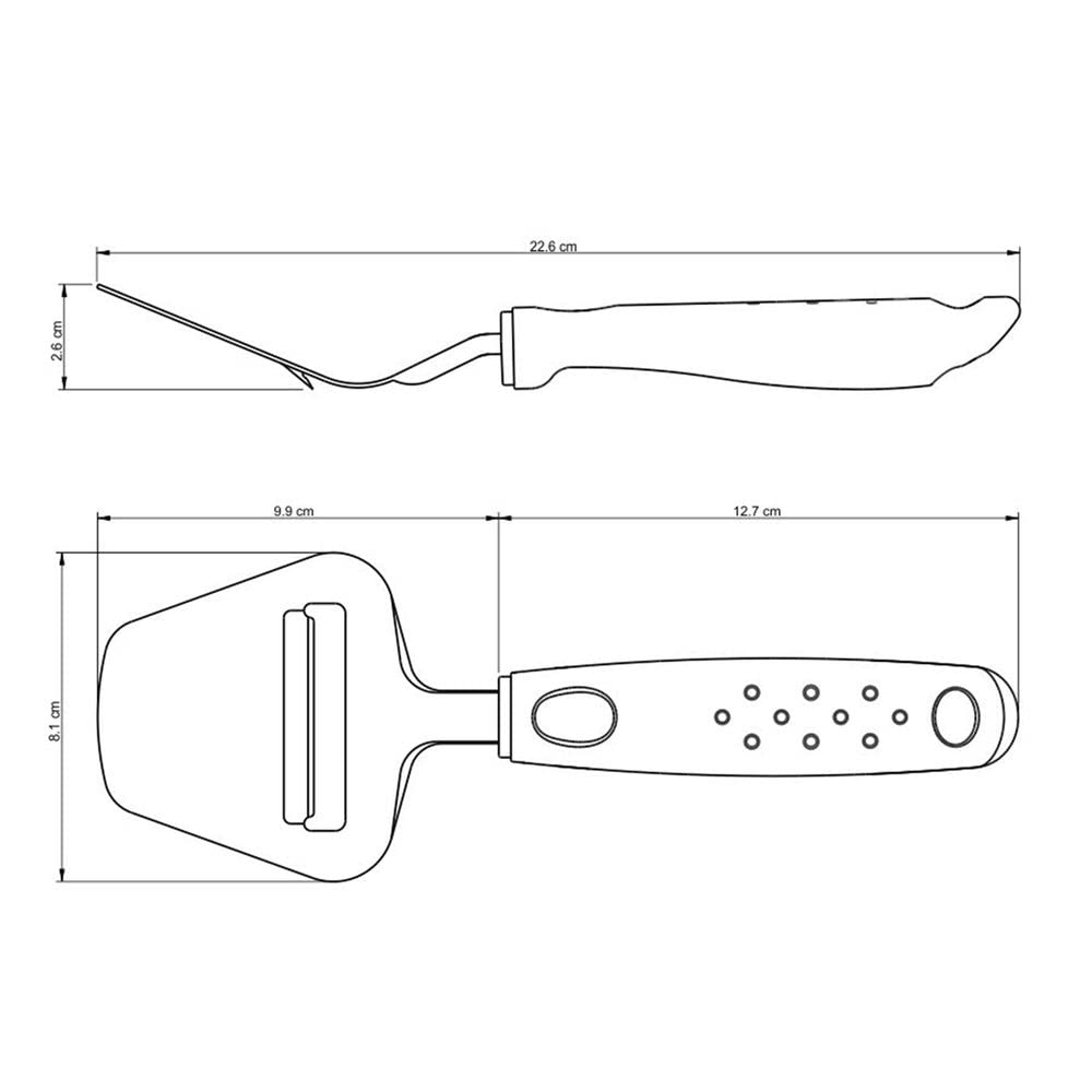 Tramontina Cheese Cutter Slicer Utilita 23cm Dishwasher Safe Made in Brazil TRAMONTINA 25631/100