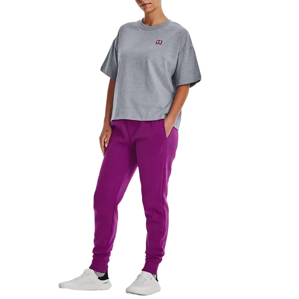 Under Armour Womens/Ladies Logo Heavyweight Oversized T-Shirt