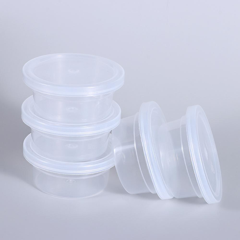 3/20PCS Home Plastic Bin Sundries Box Clay Storage Ball Cup Foam Container With Lids
