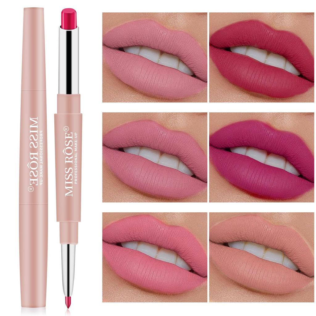Матовая помада Miss Rose, водостойкая и стойкая помада