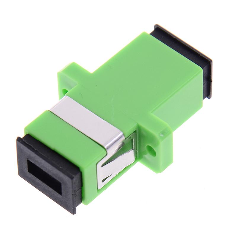 10Pcs Sc Apc Simplex Mode Fiber Optic Adapter Sc Apc Optical Fiber Coupler