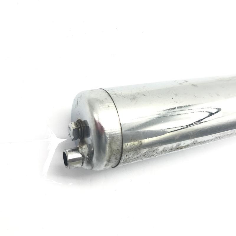 Новый 80cc 60cc 49cc 50cc Двигатель Мотор Моторизованный Велосипед Велосипед Выхлопная Труба Глушитель Серебристый