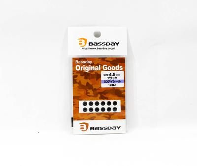 Bassday Живой Глаз Печать 3D Диаметр 4,5 мм Черный (8504)