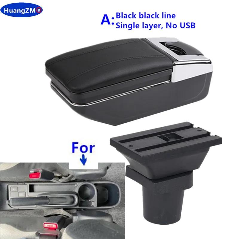 For Toyota Yaris 3 Car Armrest Box For Toyota Hybrid / Yaris Vitz Armrest Box Central Storage box Retrofit Car Accessories