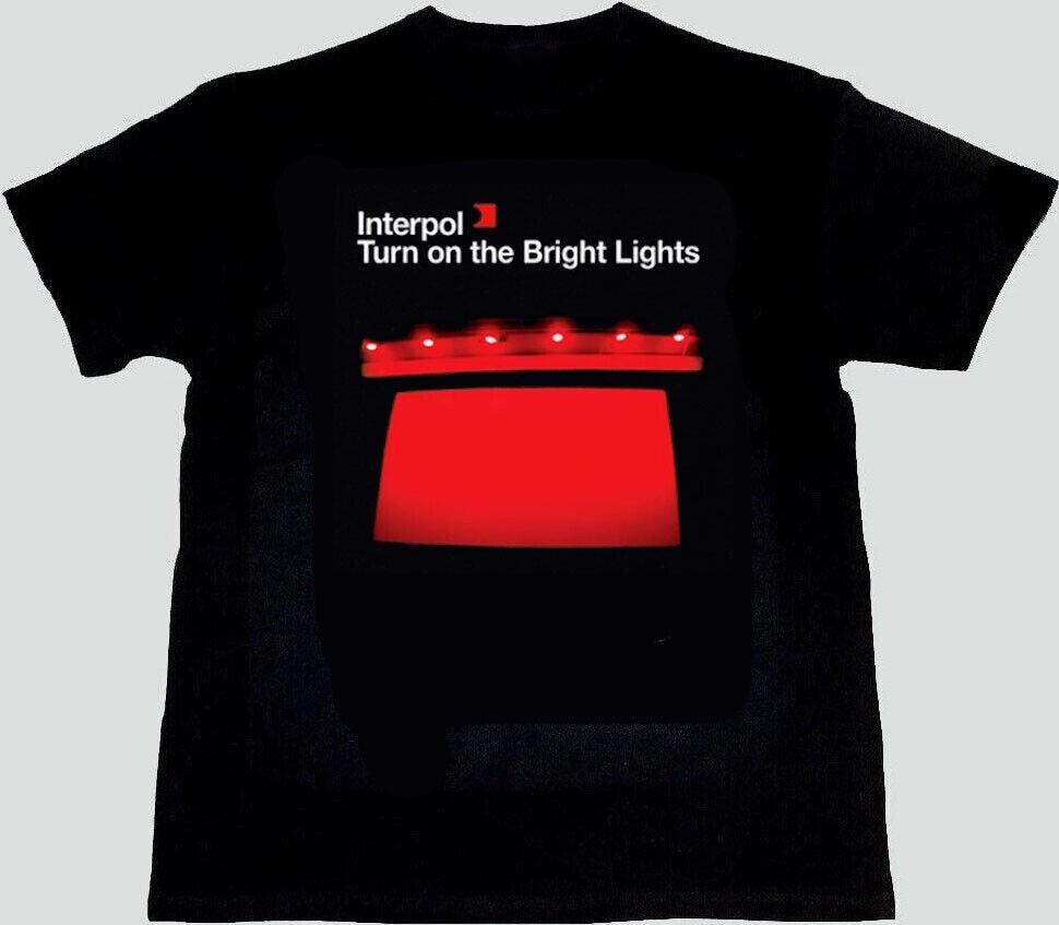 Interpol Turn on the Bright Lights T-shirt