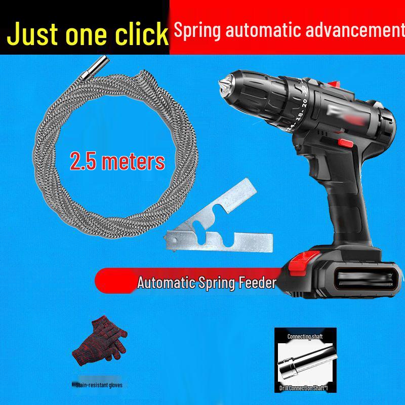 Electric Sewer Dredging Machine for Household Toilets & Bathroom Pipes