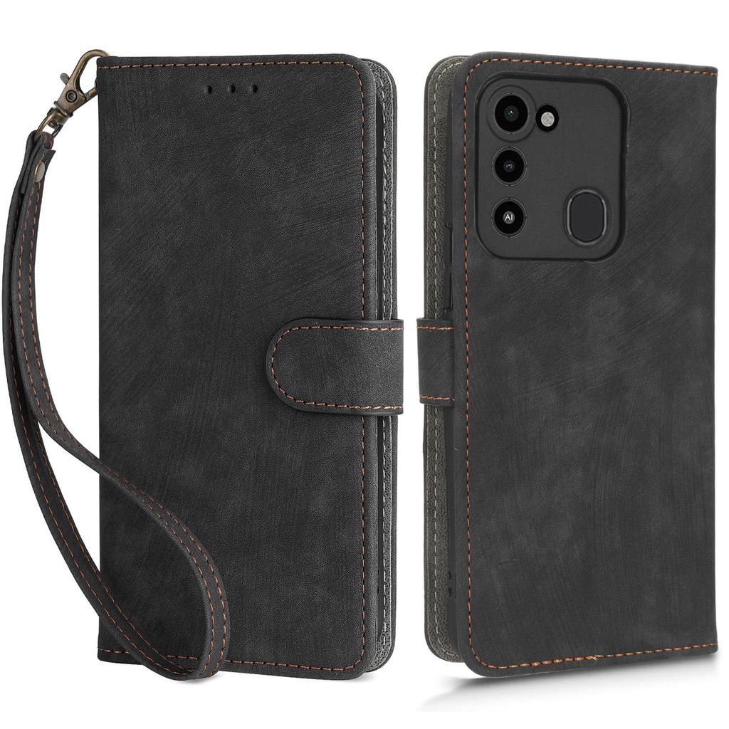 Для TECNO Spark 8C 4G/Spark 9 4G/Spark Go 2022/KG5 Чехол для телефона Блокировка RFID Подставка Кошелек Кожаная обложка