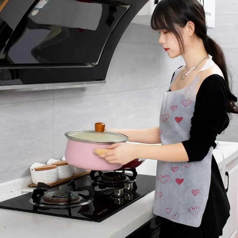 Одноразовый нетканый фартук Дышащий Семейный обед Барбекю Кейтеринг Фартук-накидка