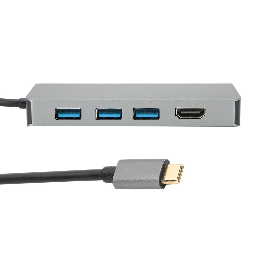 Концентратор-адаптер TypeC - HDMI-кабель VGA-конвертер USB B0504 для домашнего офисного монитора
