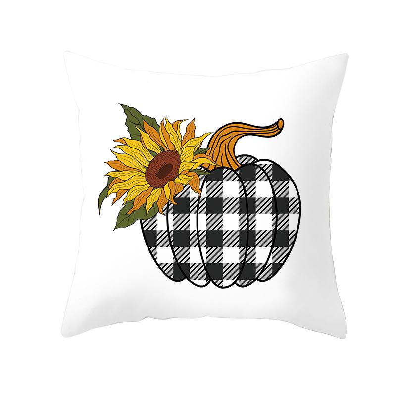 New Thanksgiving Pillow Case Thanksgiving Pumpkin Dwarf Home Festival Decoration Cushion Case