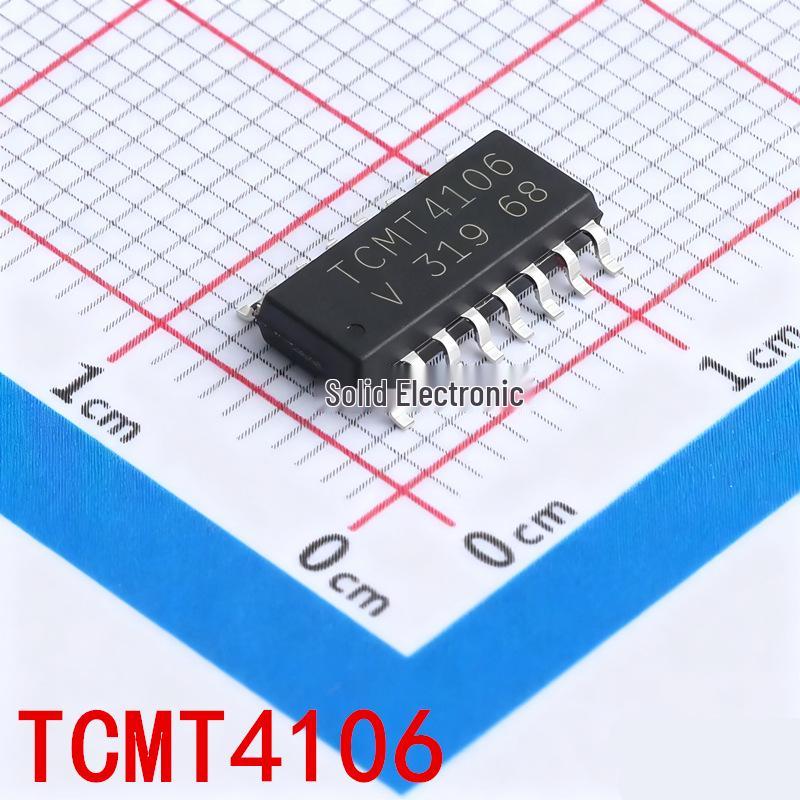 TCMT4106 SOP-16 Transistor Output Optocoupler, Surface Mount, Brand New Original