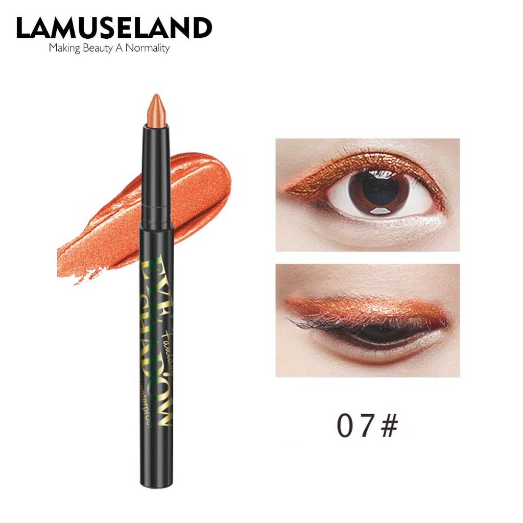 8 цветов теней для век, блестящие гладкие тени для век, матовые тени для век, яркая мерцающая косметика для макияжа глаз — (1 г) E123