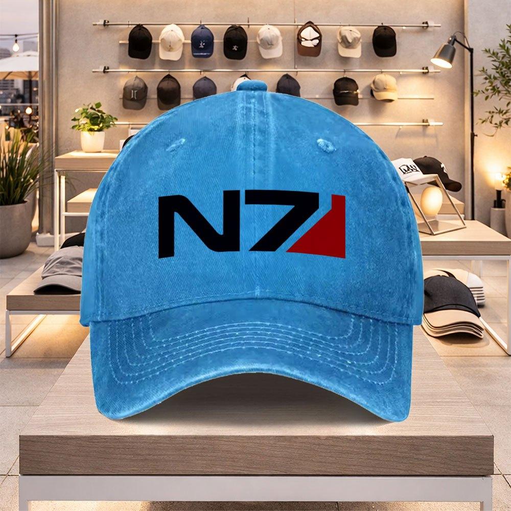 N Logo Baseball Cap for Unisex and Women  Lightweight Adjustable Spring Summer Hat