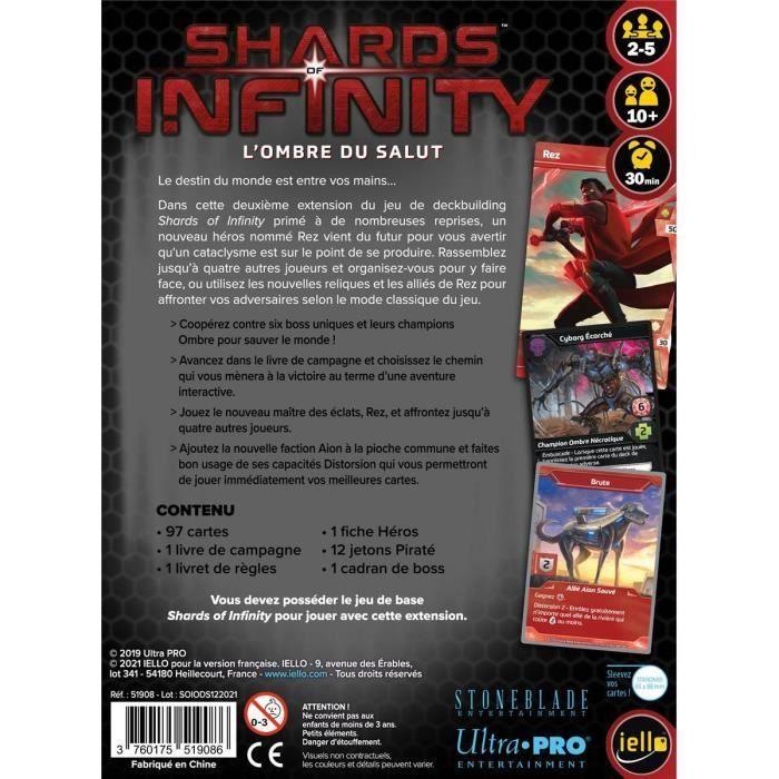 Lot shards of infinity + extensions (base + l'ombre du salut)