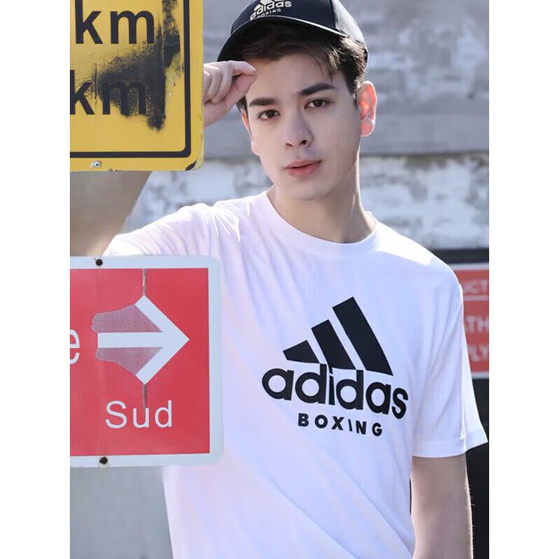 Adidas Summer Classic Breathable Round Neck Casual Sports T-Shirt