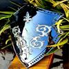 Рыцарь Викинг Щит Средневековый LARP Косплей, Нержавеющая Сталь 76.2 см Декоративный Предмет Дом Офис Рождество Новый Год Подарок на День Отца
