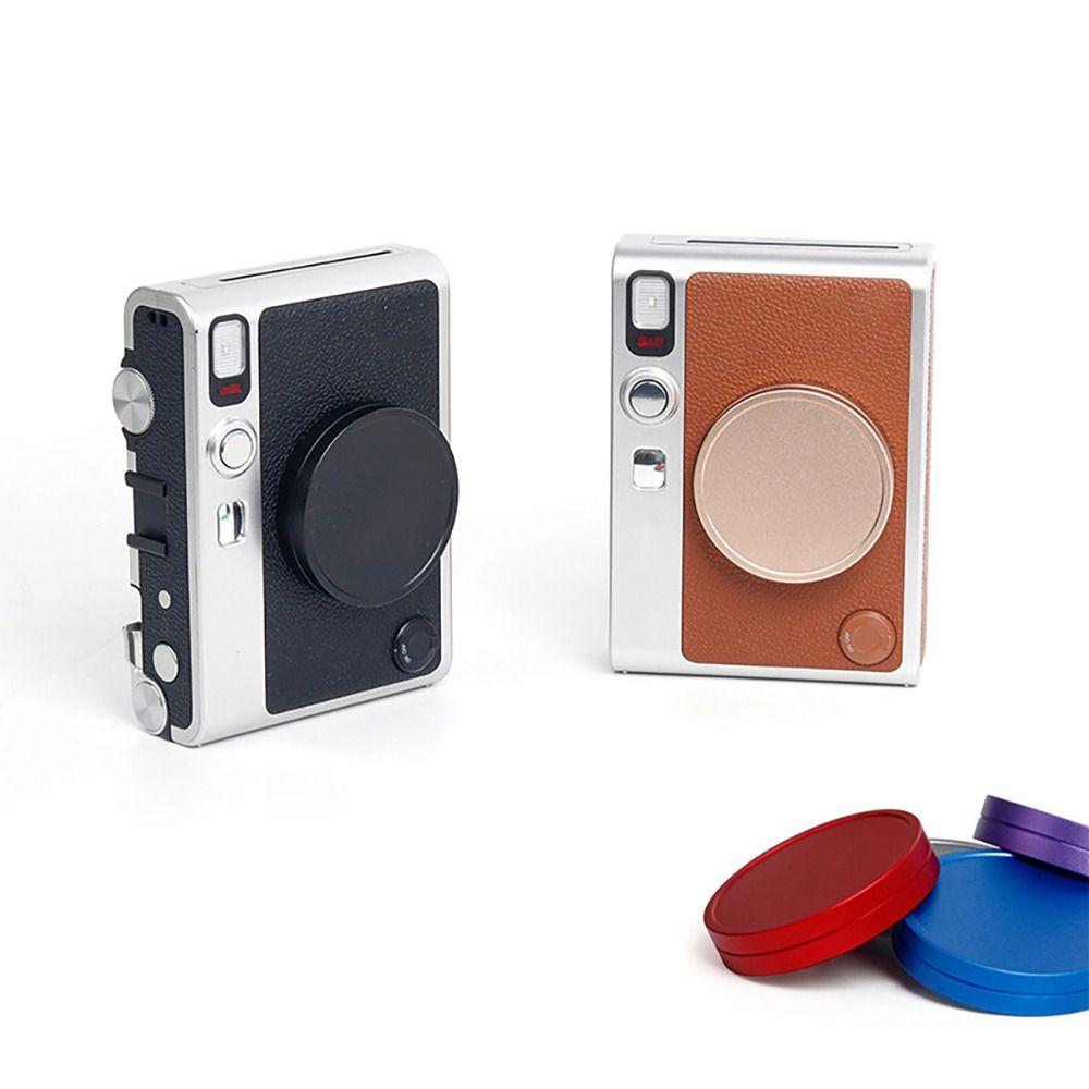 Пылезащитная крышка объектива из алюминиевого сплава, защитная бленда для Fujifilm instax mini EVO