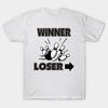 T Shirt Women Bowling Winner Loser Harajuku Print Kawaii Tshirt Summer Short Sleeve Female T-Shirt Top Tee