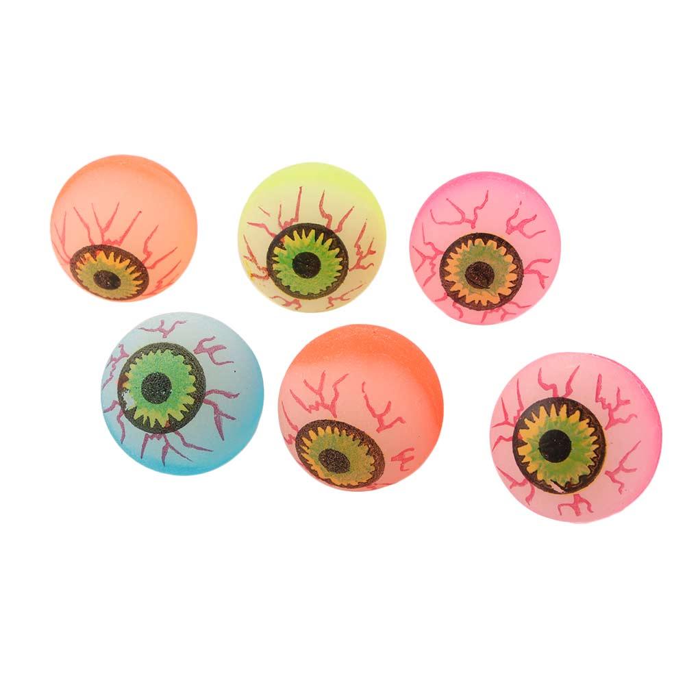 Bouncy Toy Toy Balls Halloween Bouncy Balls Scary Eye Balls Jumping Balls Halloween Party Supplies