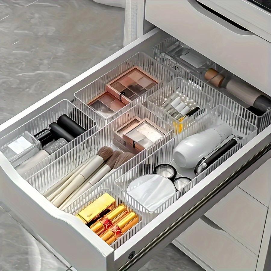 Акриловый Прозрачный Многофункциональный Набор Органайзеров для Макияжа Настольные Контейнеры для Хранения Органайзеры-Боксы с Множеством Вариантов Комбинации