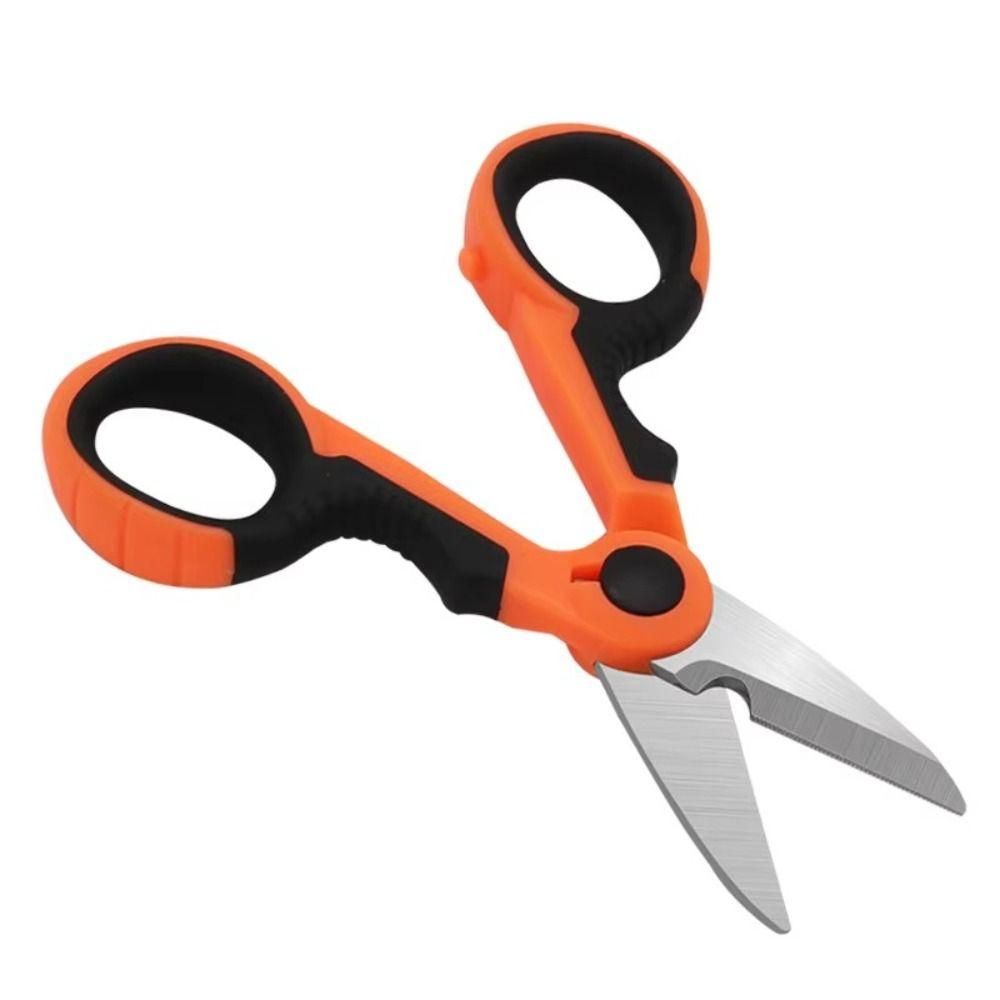 High Carbon Steel Scissors Hand Tool Electrician Scissors Fishing Scissor Fishing Tool