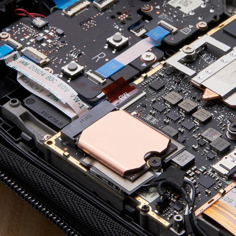 Heatsink Cooling Copper Sheet Thermal Conductivity Wafer Cooler Plate Copper Shim Thermal Pads for Steam-Deck 2230 SN740