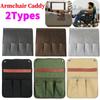 Armchair Caddy Felt Couch Recliner Armrest Organizer Hanging Storage Bag For Storaging Magazine Tablet Cell Phone Remote Control