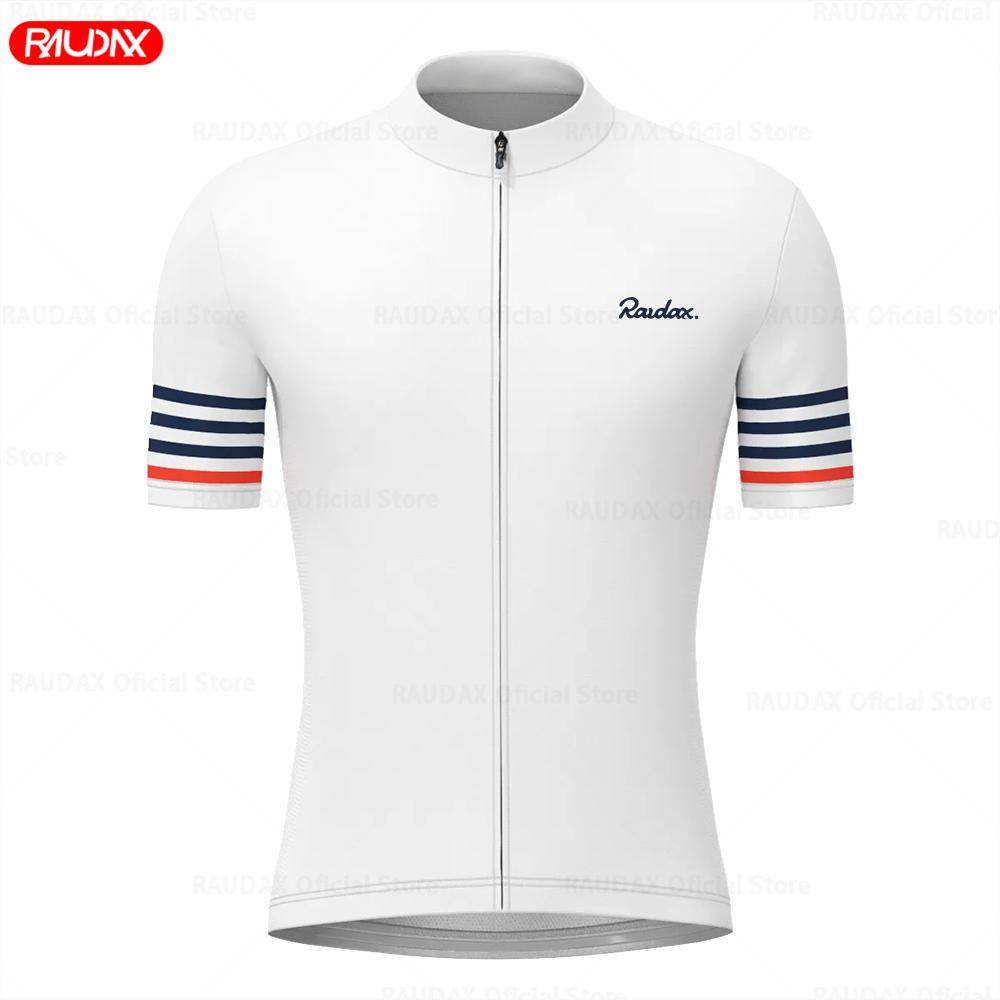 Raudax Mtb clothing Men Cycling Jersey Youth Cycling Racing Top Cycling Clothes Shirt Maillot Summer Triathlon Bicycle Bike Wear