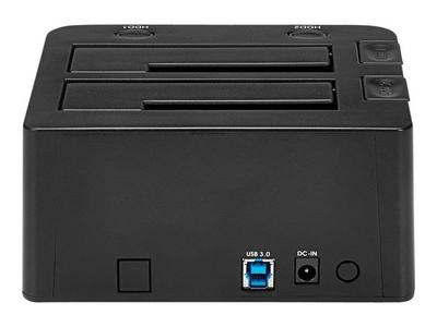 Док-станция - STARTECH - SDOCK2U33 - USB 3.0 - 2 жестких диска SATA III - Черный